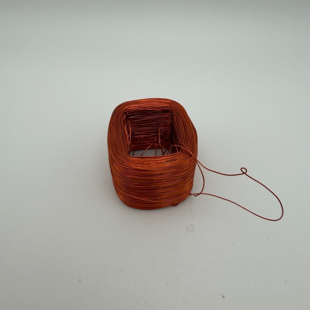 Copper Magnet Wire Coil Enameled Reddish Brown Electrical Inductor Component